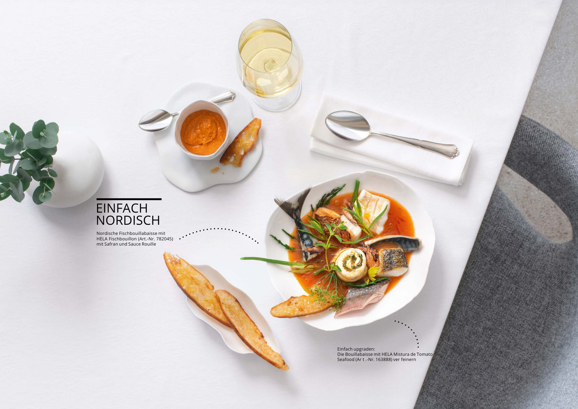 HELA Fischbouillon – Die perfekte Basis für exquisite Fischgerichte und köstliche Bouillabaisse